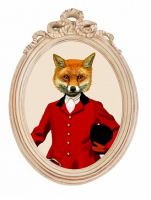 репродукция гравюры мистер лис в раме бернадетт в Пензе