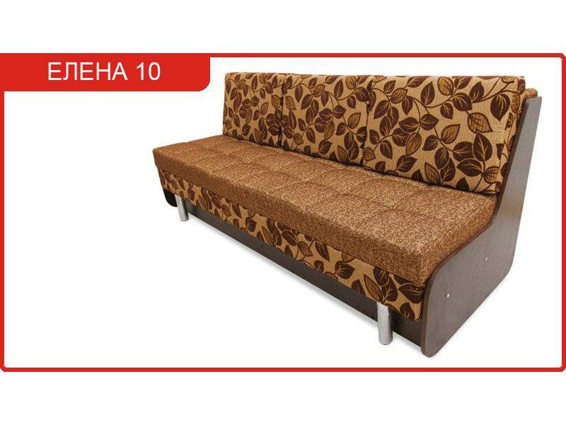 кухонный прямой диван елена 10 в Пензе