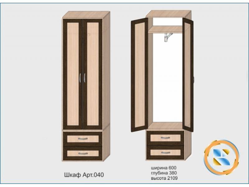 шкаф арт 040 в Пензе