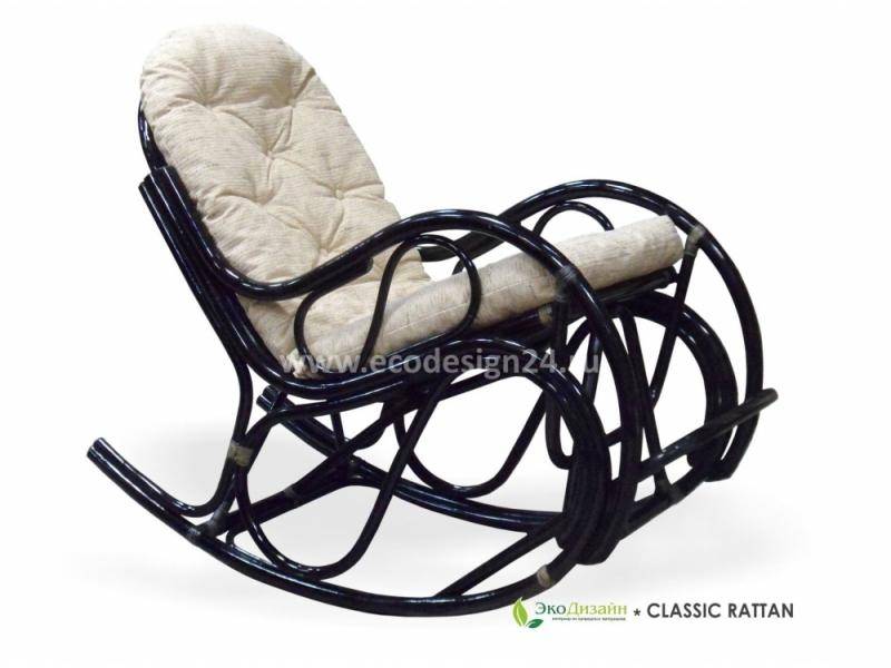 кресло-качалка из ротанга в Пензе