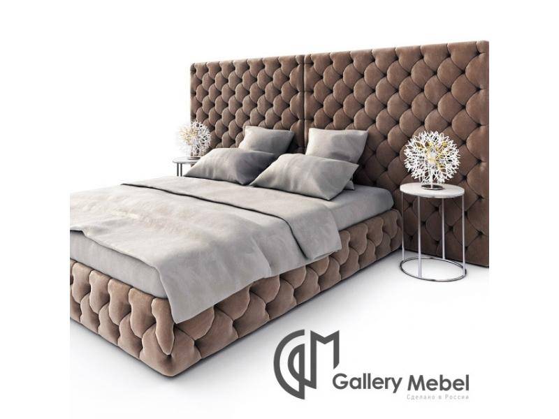 кровать с большим изголовьем letto gm 12 в Пензе