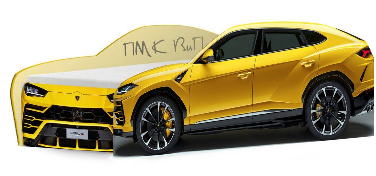 кровать-машинка lamborghini urus в Пензе