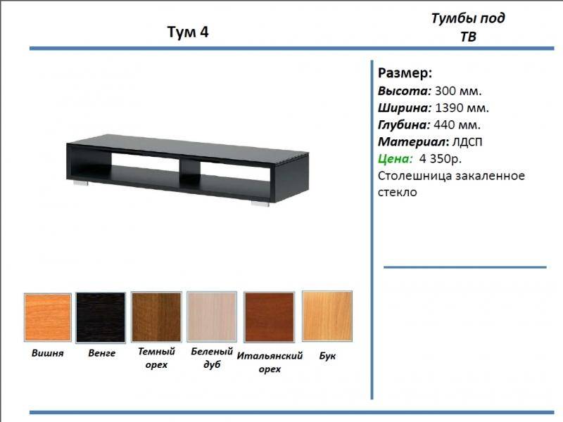 тумба под тв тум 4 в Пензе