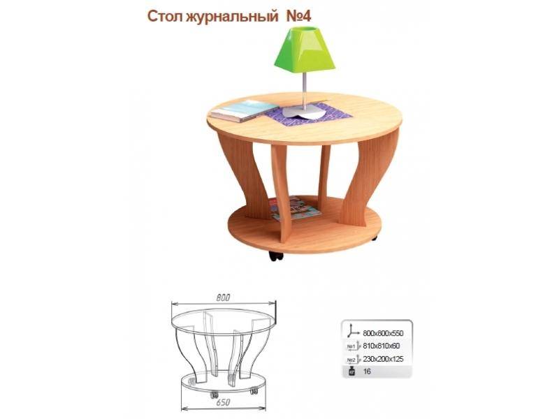 стол журнальный 4 в Пензе