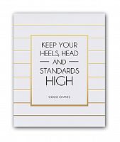 постер keep your heels а3 в Пензе