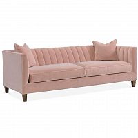 диван penelope sofa прямой розовый в Пензе