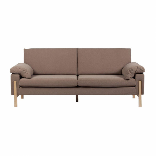 диван como sofa прямой коричневый в Пензе