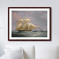 картина: the topsail schooner, 1838г. в Пензе