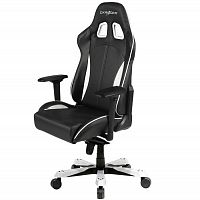 кресло геймерское dxracer king ks57 черно-белое в Пензе