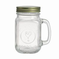кружка с крышкой bormioli rocco drinking jar в Пензе