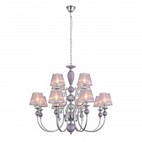 подвесная люстра st luce lilium sl175.103.12 розовая в Пензе