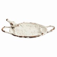 декоративное блюдо pewter dish серое в Пензе