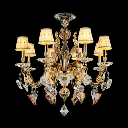 люстра md102729-8a от illuminati золото/янтарная в Пензе