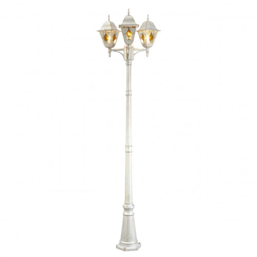 садово-парковый светильник arte lamp berlin a1017pa-3wg в Пензе