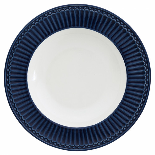 глубокая тарелка alice dark blue в Пензе