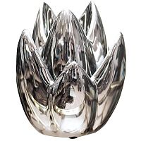 подсвечник серебряный керамический petals, 24 см в Пензе