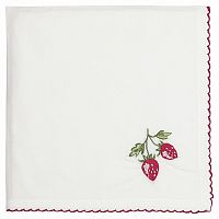 салфетка strawberry red w/embroidery в Пензе