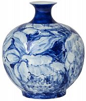 ваза настольная blue garden round в Пензе