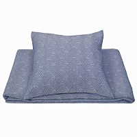 покрывало papillon полуторное синее в Пензе