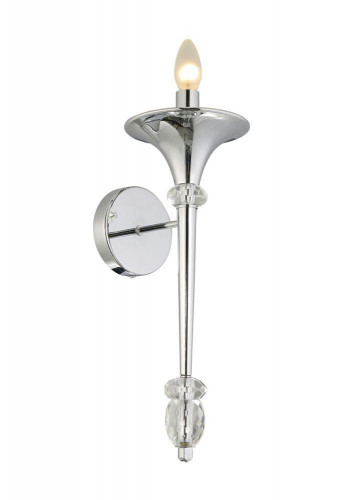 бра crystal lux miracle ap1 chrome в Пензе