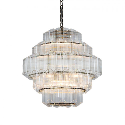 люстра vittoria 10a clear от delight collection прозрачная в Пензе