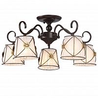 потолочная люстра arte lamp 72 a5495pl-5br в Пензе