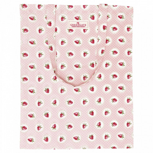 сумка хлопковая strawberry pale pink в Пензе