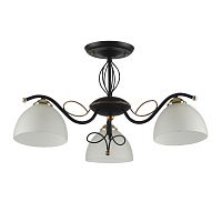 потолочная люстра idlamp ragia 554/3pf-blackpatina в Пензе