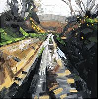 картина маслом горы в Пензе