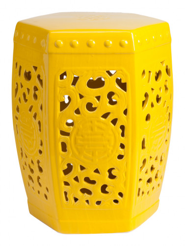 керамический столик-табурет design stool yellow в Пензе