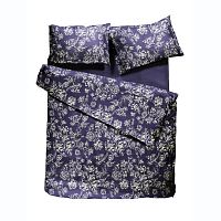 комплект постельного белья decoflux сатин 2 семейный peony indigo в Пензе