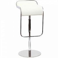 барный стул lem style piston stool белая кожа в Пензе