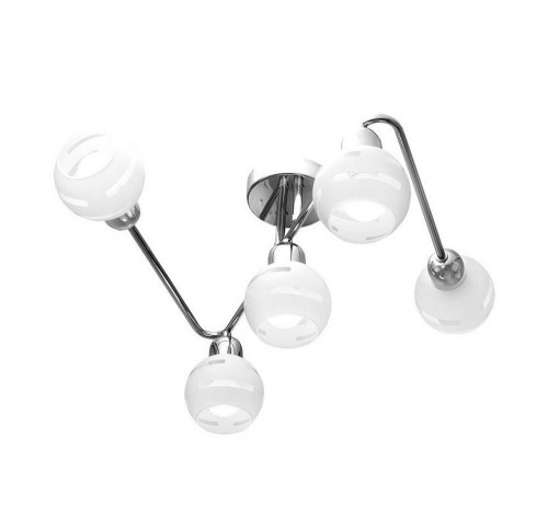 потолочная люстра idlamp agostina 361/5a-whitechrome в Пензе