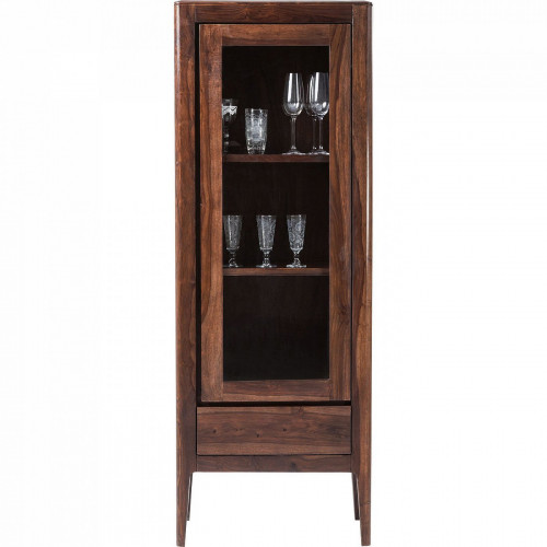 шкаф-витрина brooklyn walnut коричневый 65x40 в Пензе