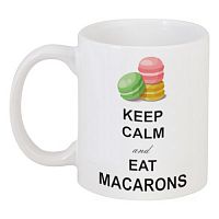 кружка с рисунком macarons в Пензе