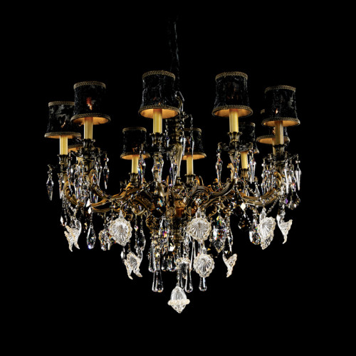 люстра md102752-10a от illuminati бронзовая/черная в Пензе