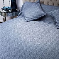 покрывало papillon на двуспальную кровать синее в Пензе