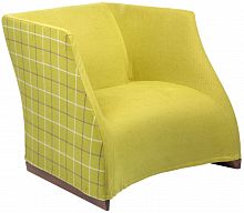 кресло vivienne armchair yellow checkerboard в Пензе