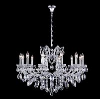 подвесная люстра crystal lux hollywood sp12 chrome в Пензе