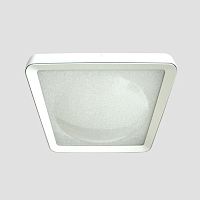 потолочный светодиодный светильник ambrella light orbital crystal sand fs1216 wh/wh 72w+29w d500*500 в Пензе