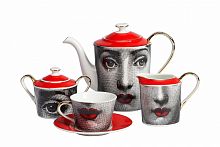 чайный сервиз faces пьеро форназетти red в Пензе