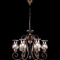 подвесная люстра arte lamp palermo a2053lm-6br в Пензе