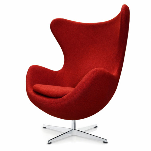 кресло egg chair темно-красное в Пензе
