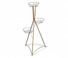 подставка для цветов kolonna 3 бронза в Пензе