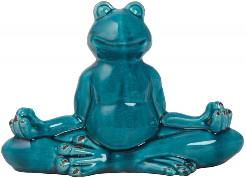 декор frog blue meditation в Пензе