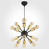 подвесная люстра tk lighting 1469 estrella black в Пензе