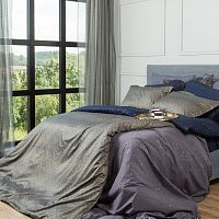 комплект постельного белья decoflux сатин 1.5 спальный twist dark в Пензе
