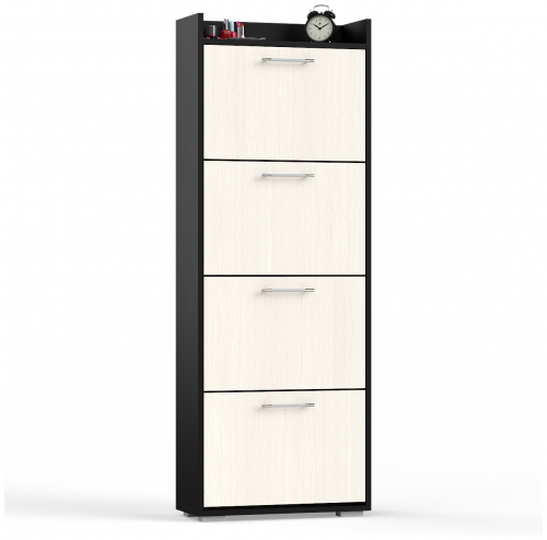 обувница 2xl, цвет венге/дуб лоред в Пензе