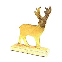 украшение декоративное golden raindeer, 22х18х5 см в Пензе