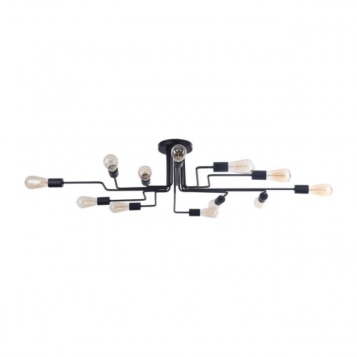 потолочная люстра maytoni gilbert t532cl-12b черная в Пензе